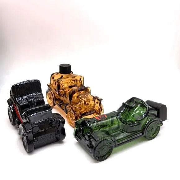 Vintage Avon Car Cologne Bottles